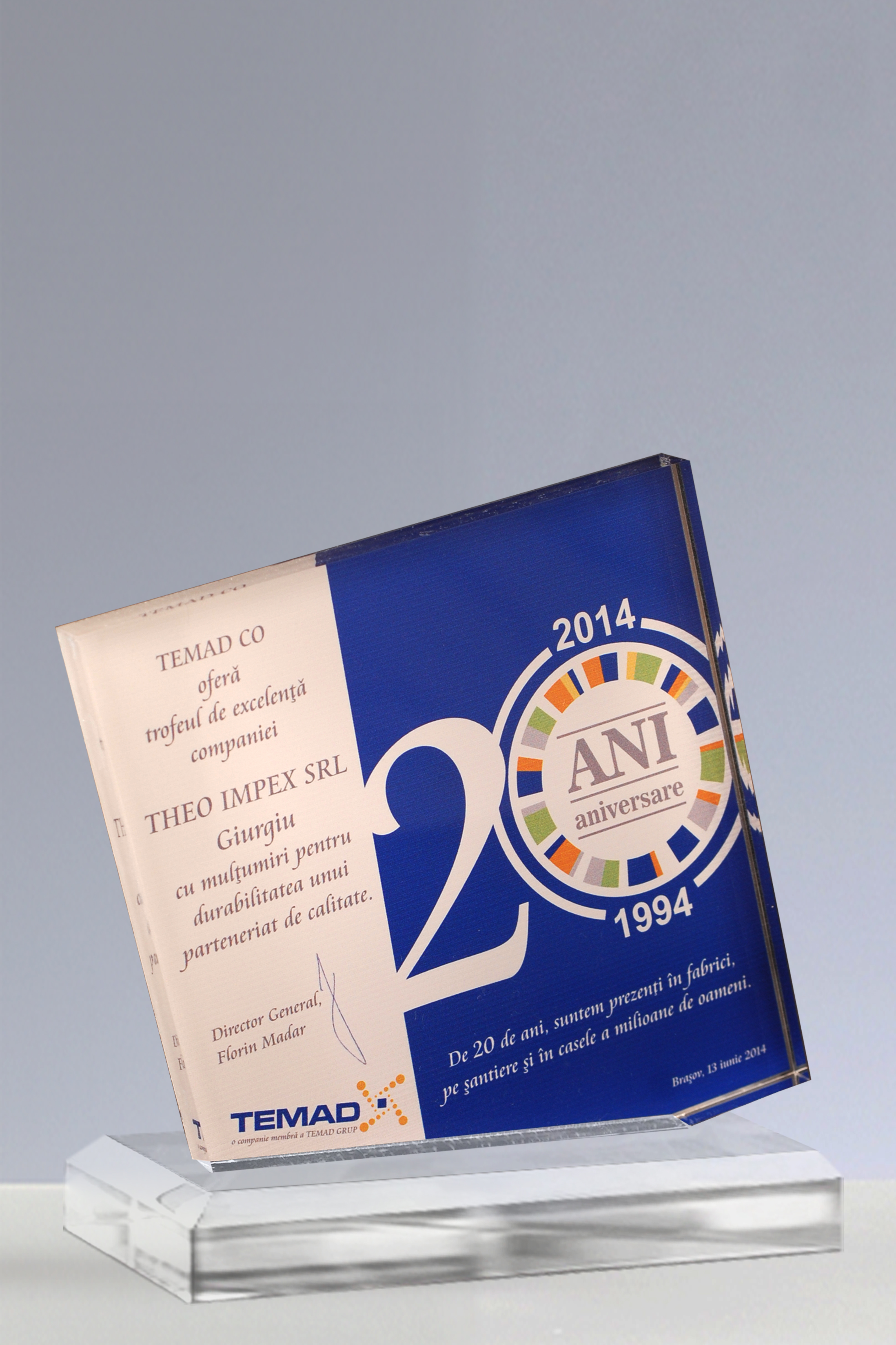 Trofee Personalizate TU 13